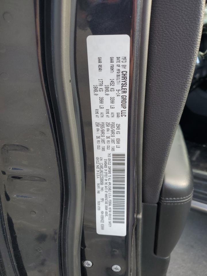 2014 Dodge Durango VIN 1C4RDJAG1EC599090 Copart auction photo, front end damage thumbnail 13
