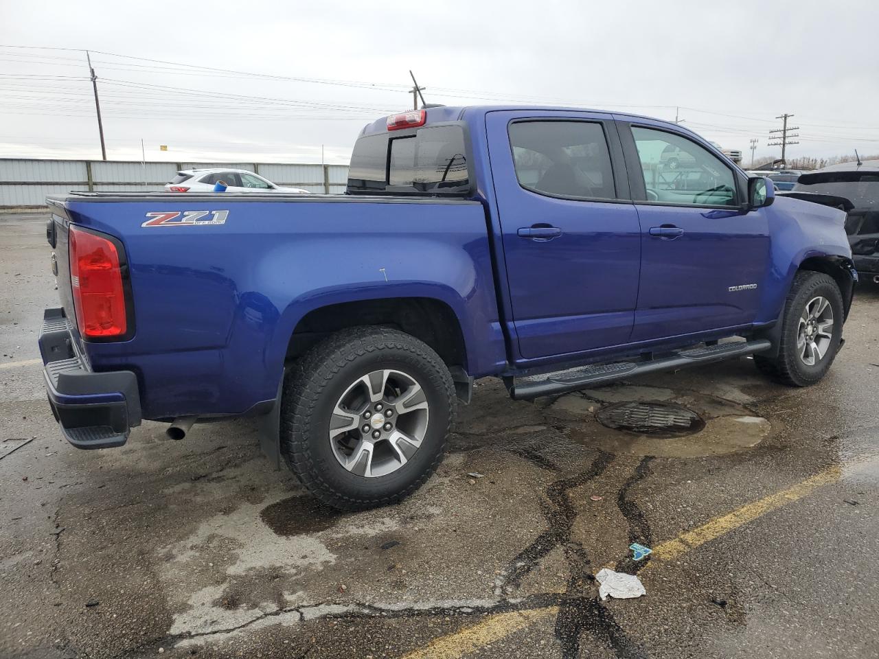 2017 Chevrolet Colorado VIN 1GCGTDEN5H1261180 Copart auction photo, front end damage thumbnail 3