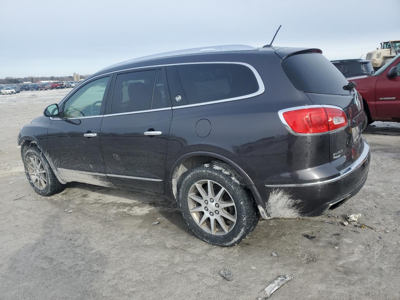 2014 Buick Enclave VIN 5GAKVBKD0EJ257703 Copart auction photo, front end damage thumbnail 2