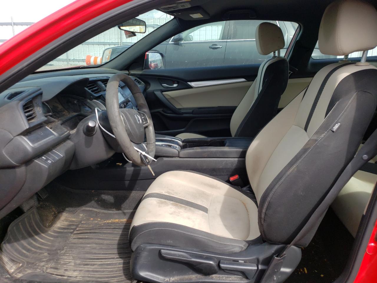 2016 Honda Civic VIN 2HGFC4B52GH310255 Copart auction photo, all over / hail damage thumbnail 7