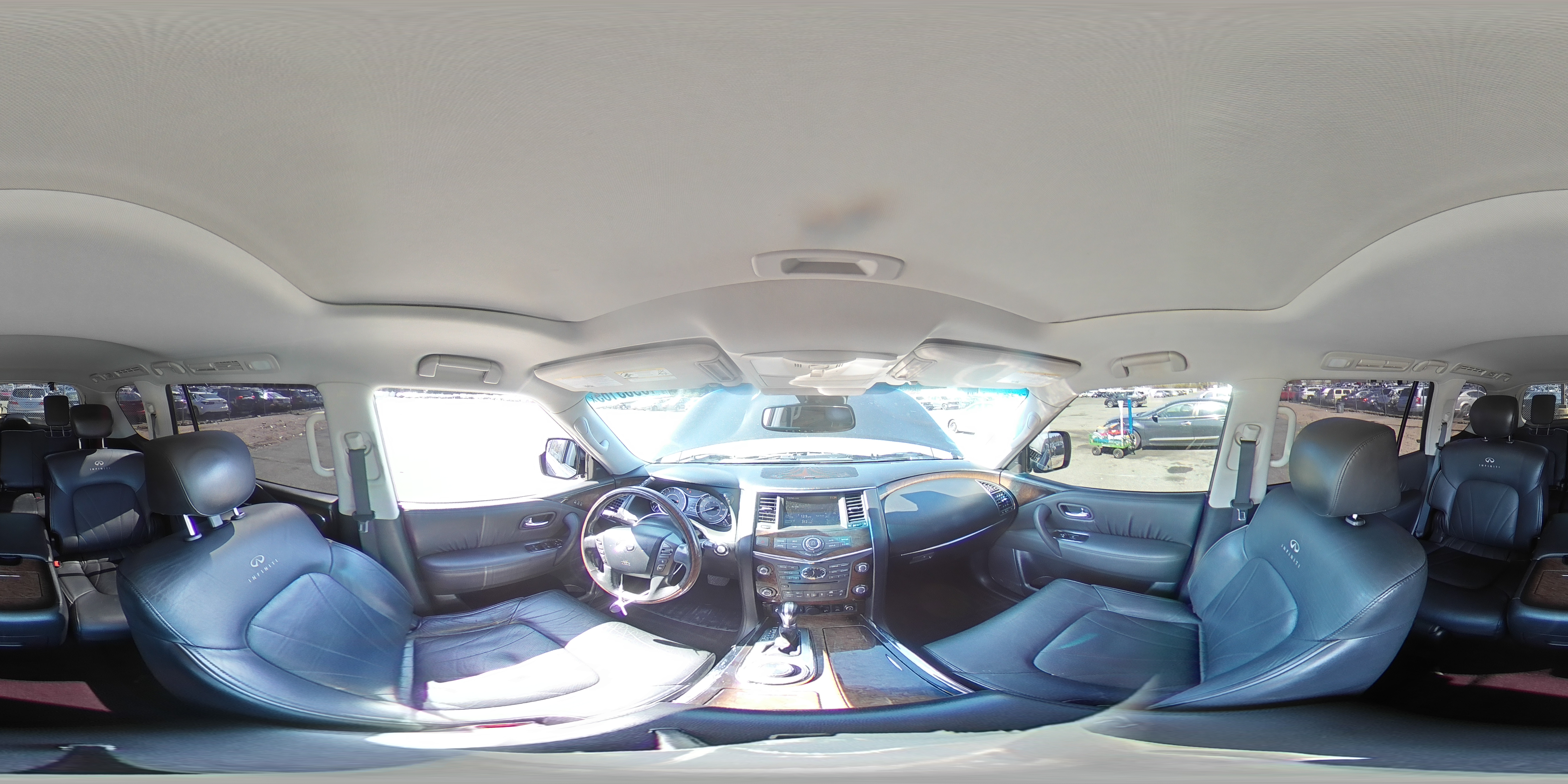 2011 Infiniti QX56 VIN JN8AZ2NE4B9006123 Copart auction photo, front end / minor dent/scratches damage thumbnail 13