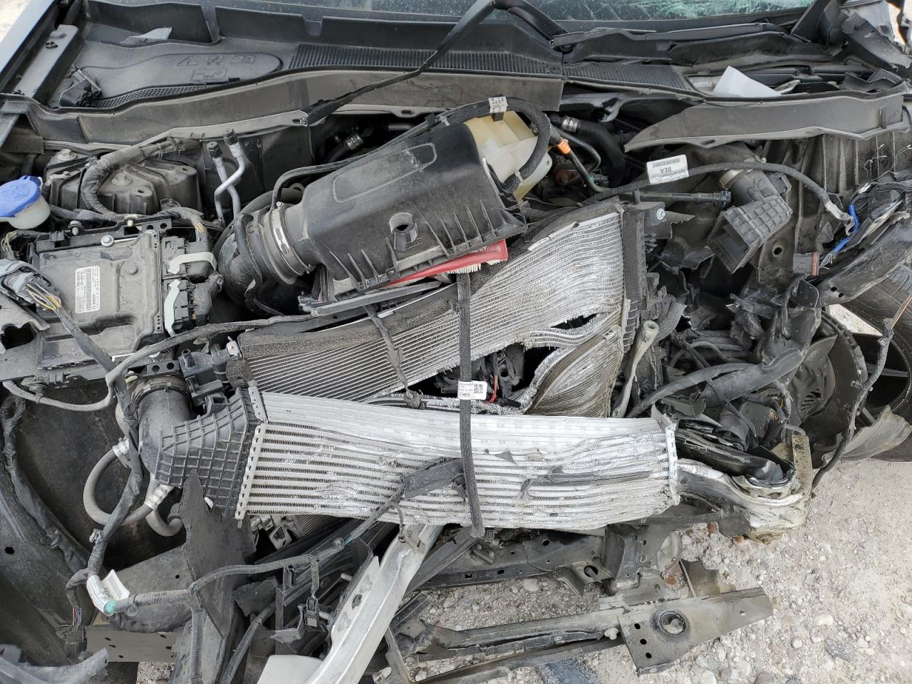 2023 Ford Explorer VIN 1FMSK8DHXPGA42044 Copart auction photo, front end / side damage thumbnail 11