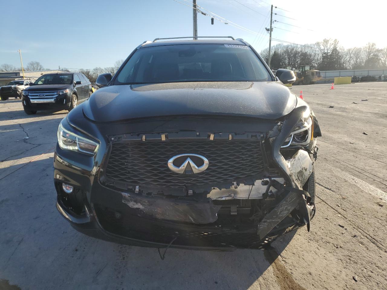 2019 Infiniti QX60 VIN 5N1DL0MM8KC526234 Copart auction photo, front end damage thumbnail 5