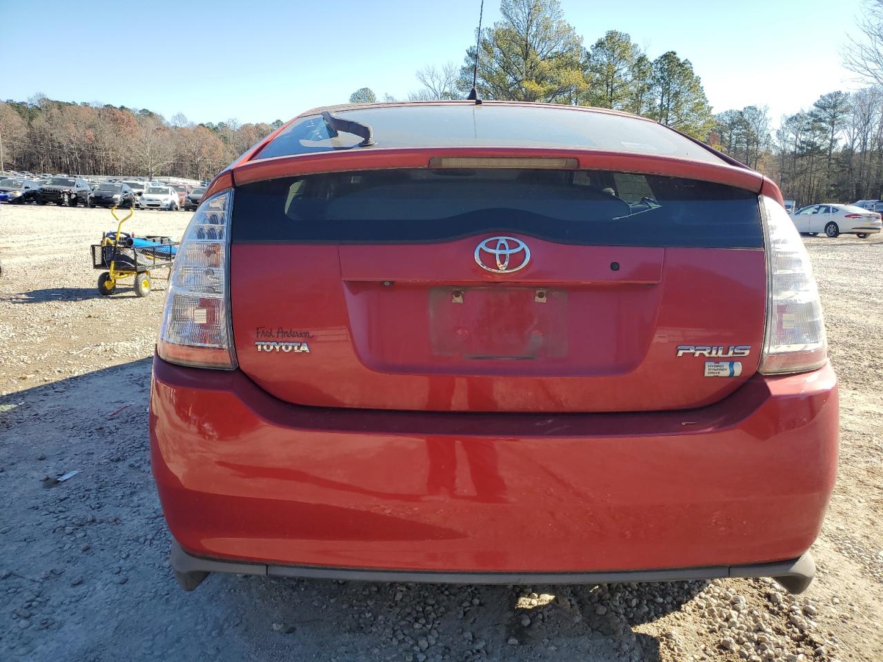 2007 Toyota Prius VIN JTDKB20UX73287258 Copart auction photo, mechanical damage thumbnail 6