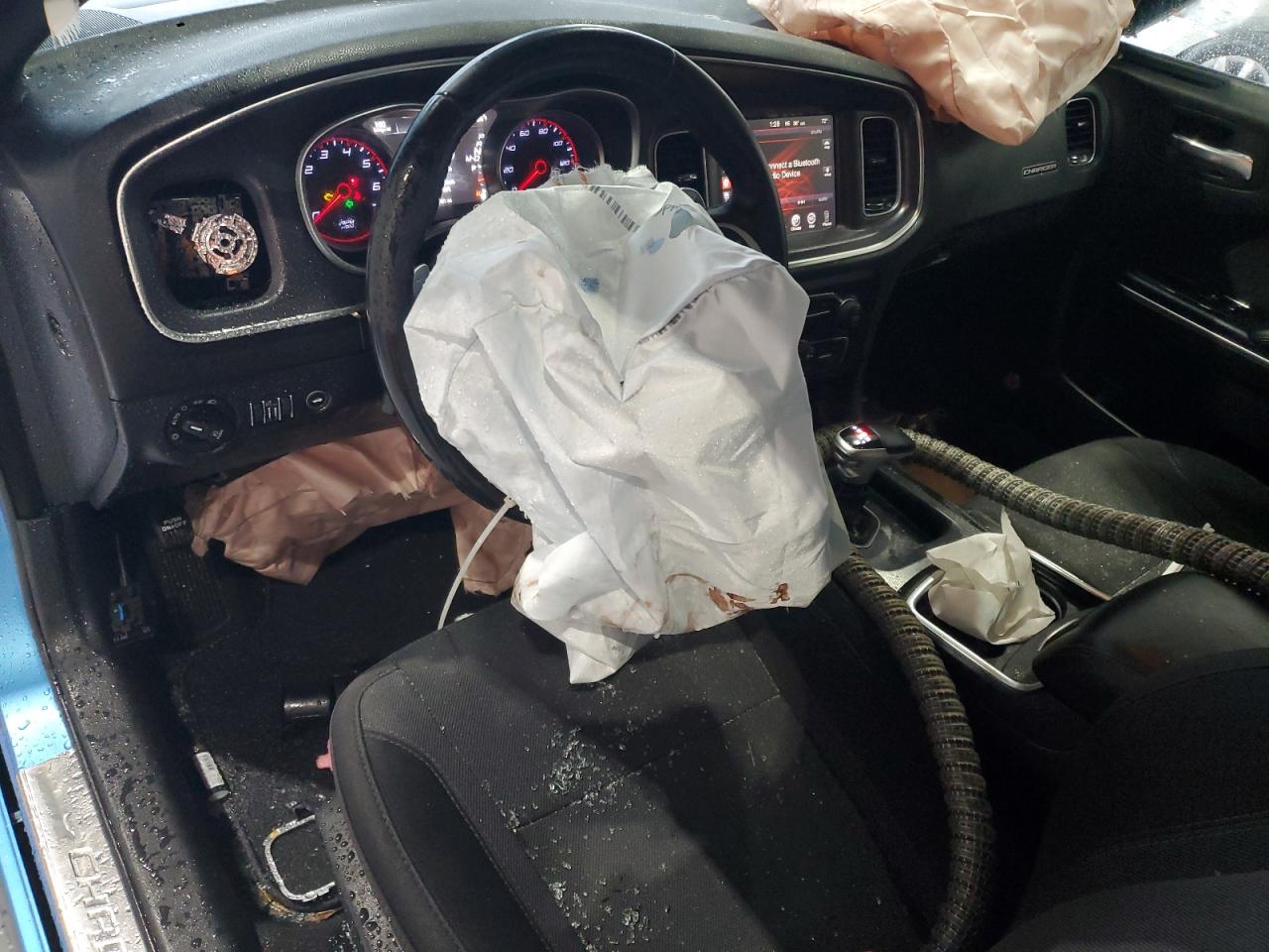 2015 Dodge Charger VIN 2C3CDXHG2FH871647 Copart auction photo, all over damage thumbnail 8