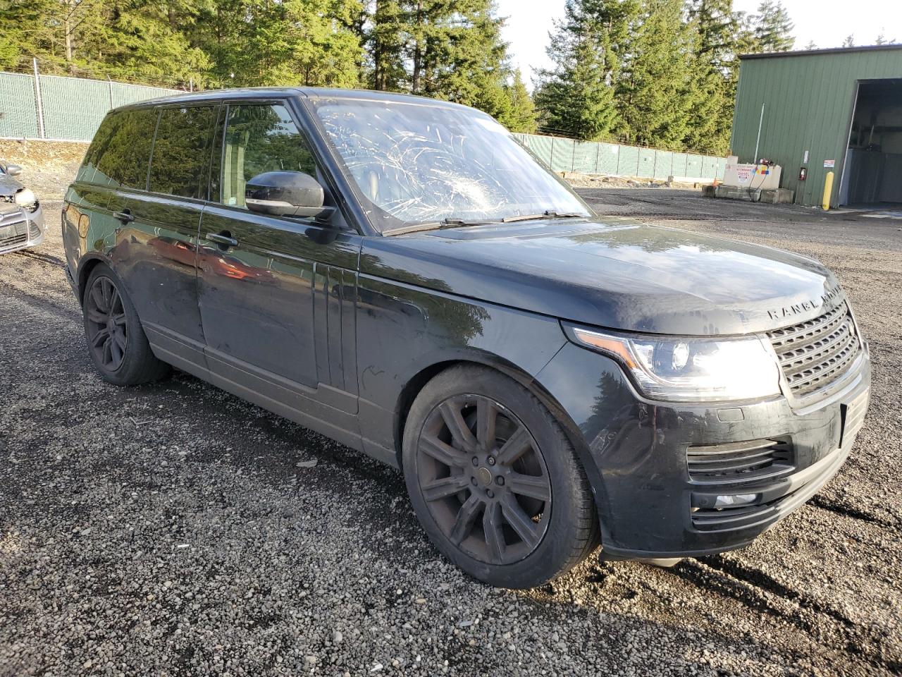 2017 Land Rover Range Rover VIN SALGS2FE5HA361794 Copart auction photo, all over damage thumbnail 4