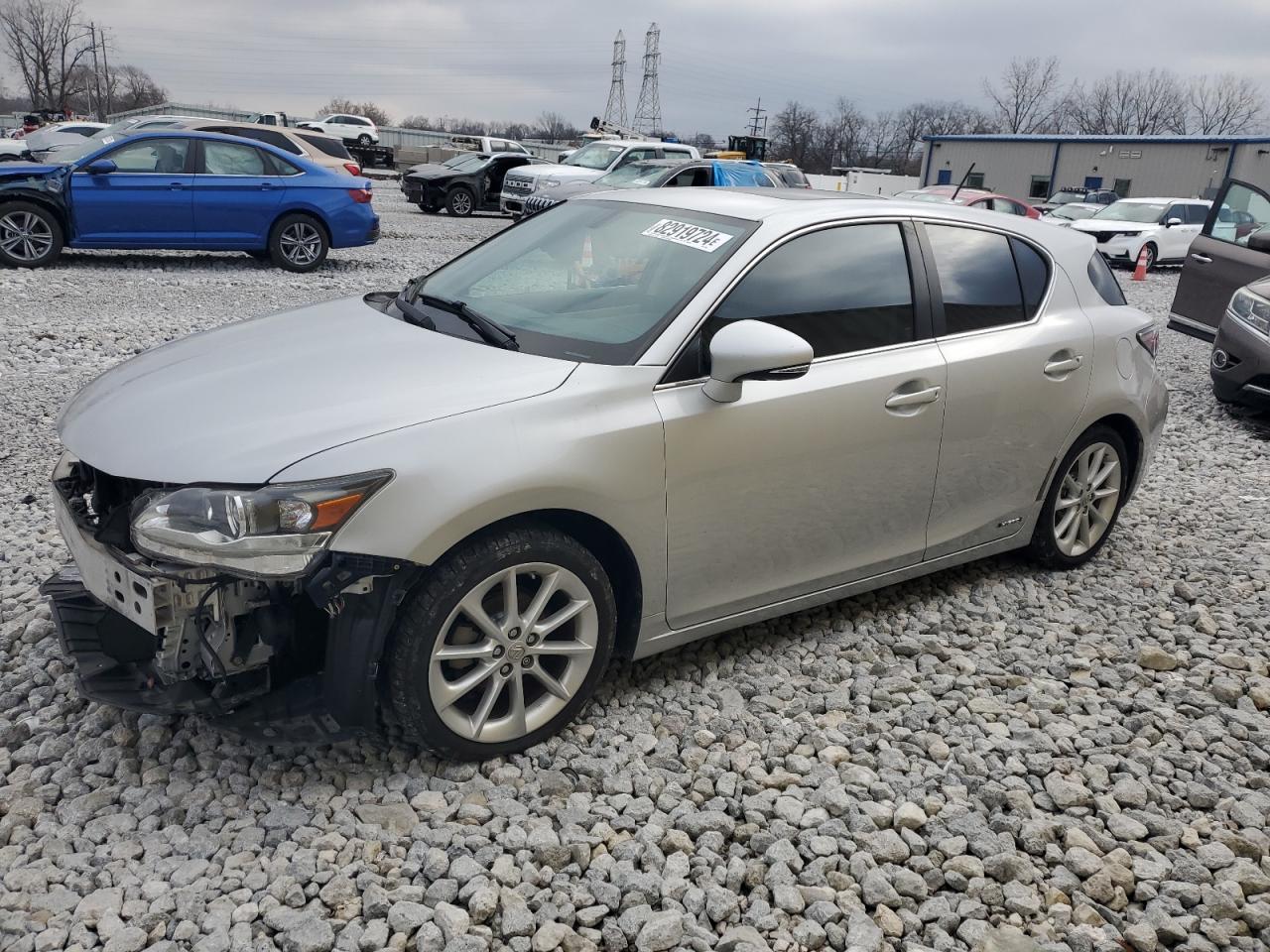2012 Lexus CT VIN JTHKD5BH3C2069382