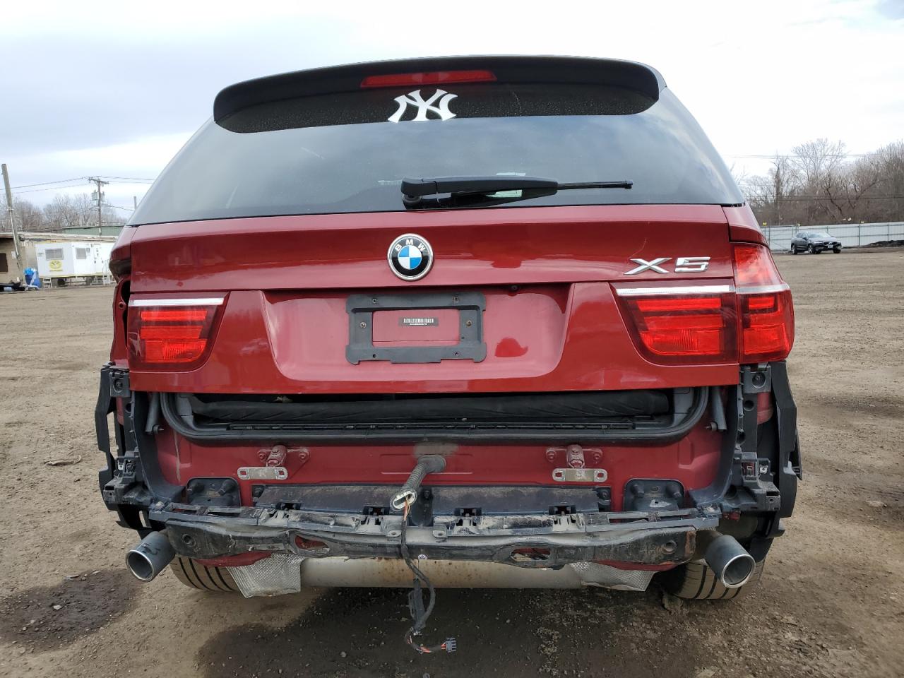 2013 BMW X5 VIN 5UXZW0C55D0B95761 Copart auction photo, rear end damage thumbnail 6
