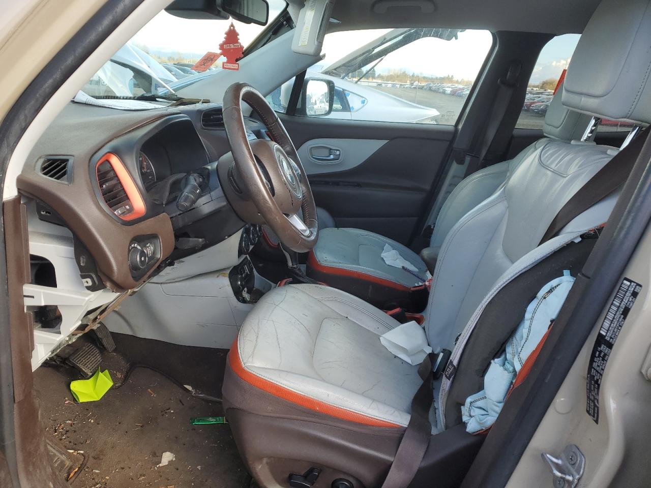 2015 Jeep Renegade VIN ZACCJBDT3FPC48448 Copart auction photo, rear end / front end damage thumbnail 7
