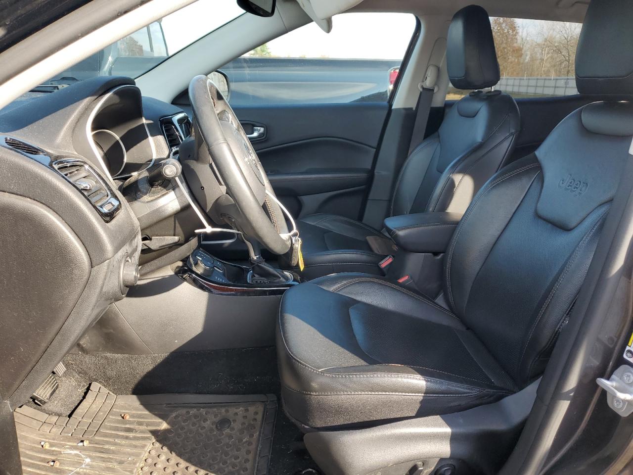 2019 Jeep Compass VIN 3C4NJDCB1KT600832 Copart auction photo, side damage thumbnail 7