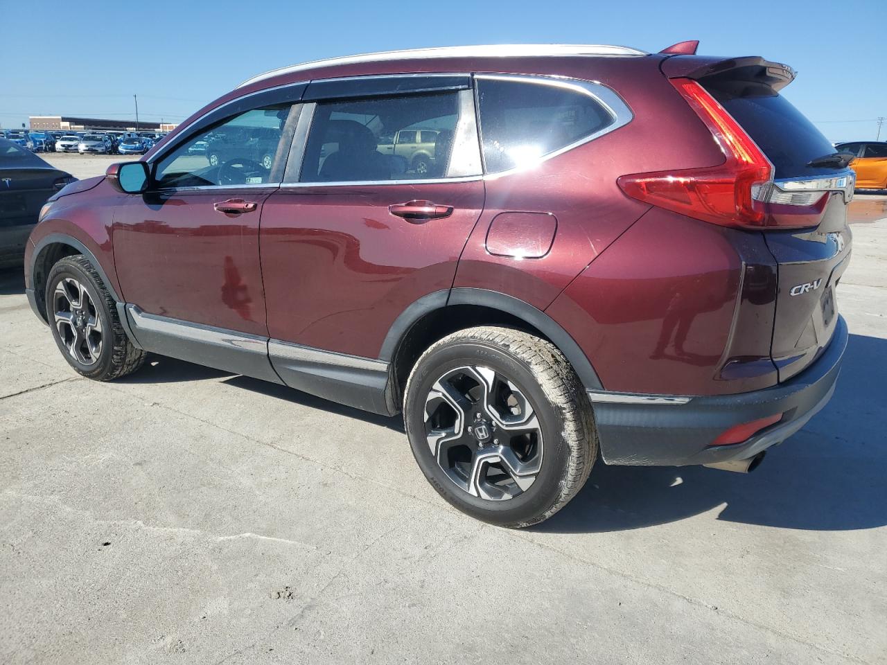 2019 Honda CR-V VIN 2HKRW2H97KH600251 Copart auction photo, hail / front end damage thumbnail 2