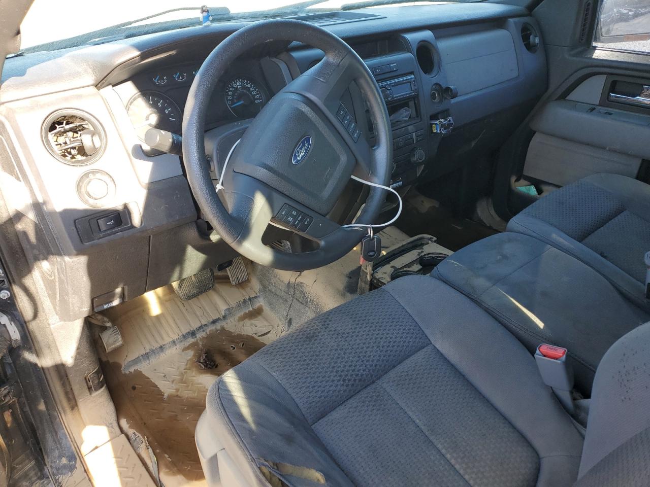 2013 Ford F-150 VIN 1FTFX1EF1DFB50713 Copart auction photo, water/flood / all over damage thumbnail 8