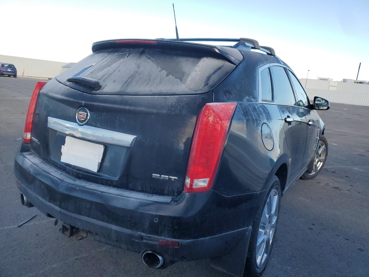 2010 Cadillac SRX VIN 3GYFNJE47AS591302 Copart auction photo, side / front end damage thumbnail 3