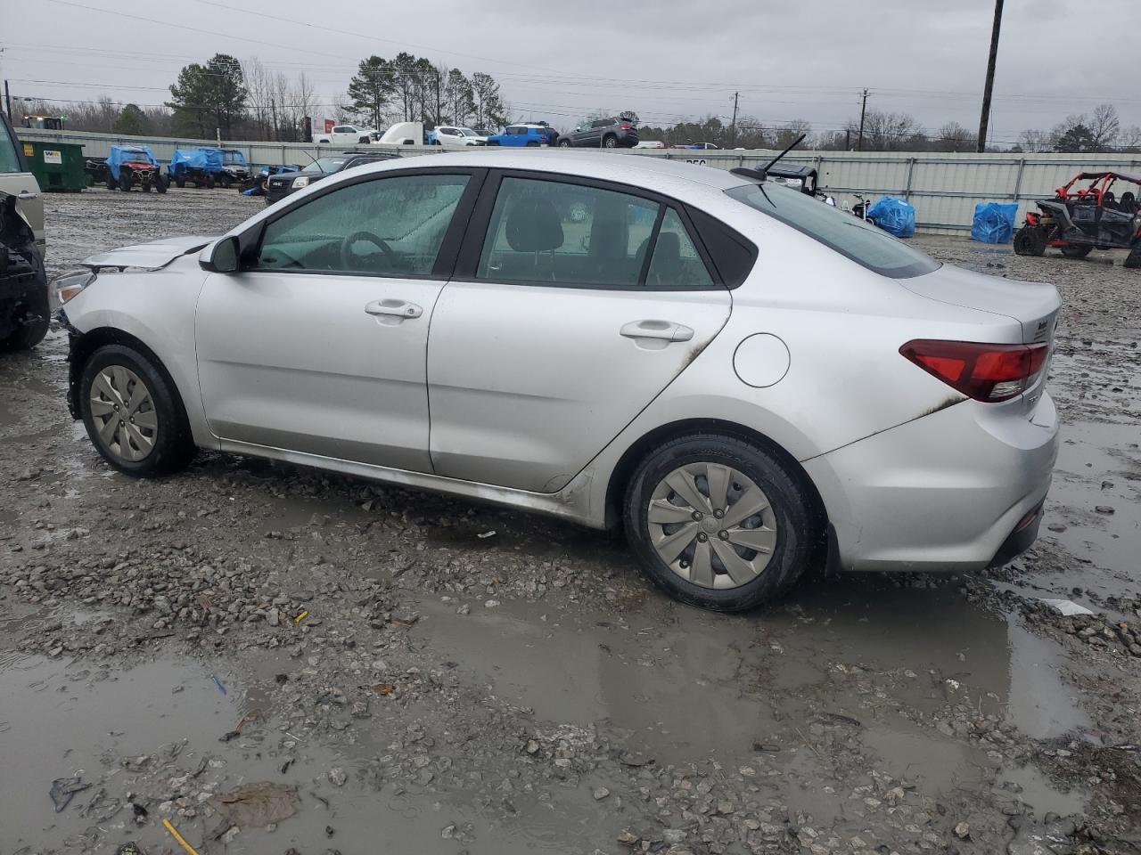 2019 KIA Rio VIN 3KPA24ABXKE210721 Copart auction photo, front end damage thumbnail 2