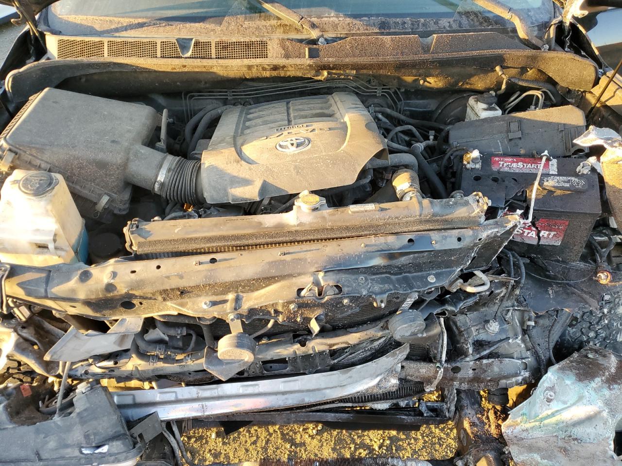 2012 Toyota Tundra VIN 5TFHY5F1XCX242301 Copart auction photo, front end damage thumbnail 11