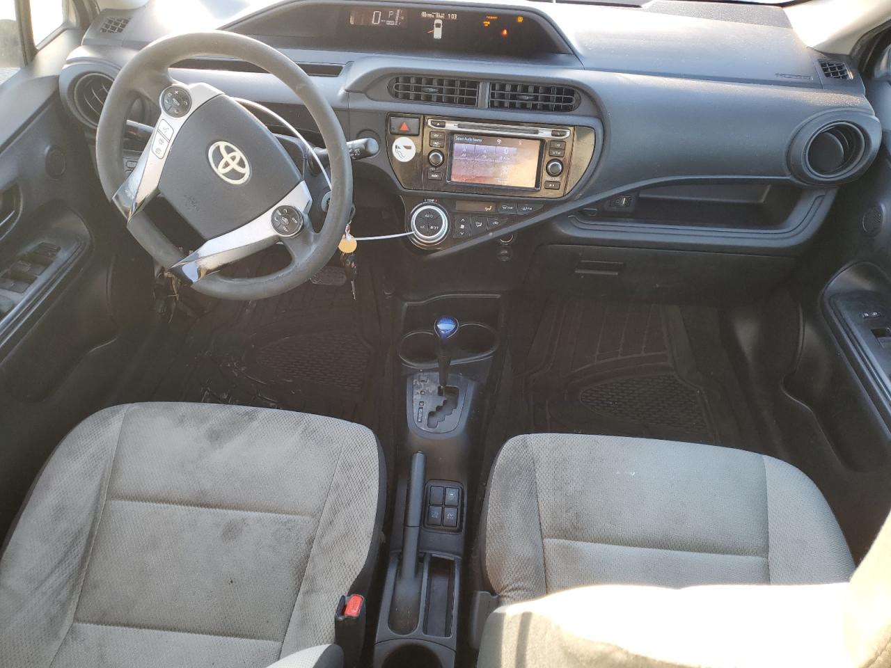 2016 Toyota Prius VIN JTDKDTB30G1139765 Copart auction photo, mechanical damage thumbnail 8