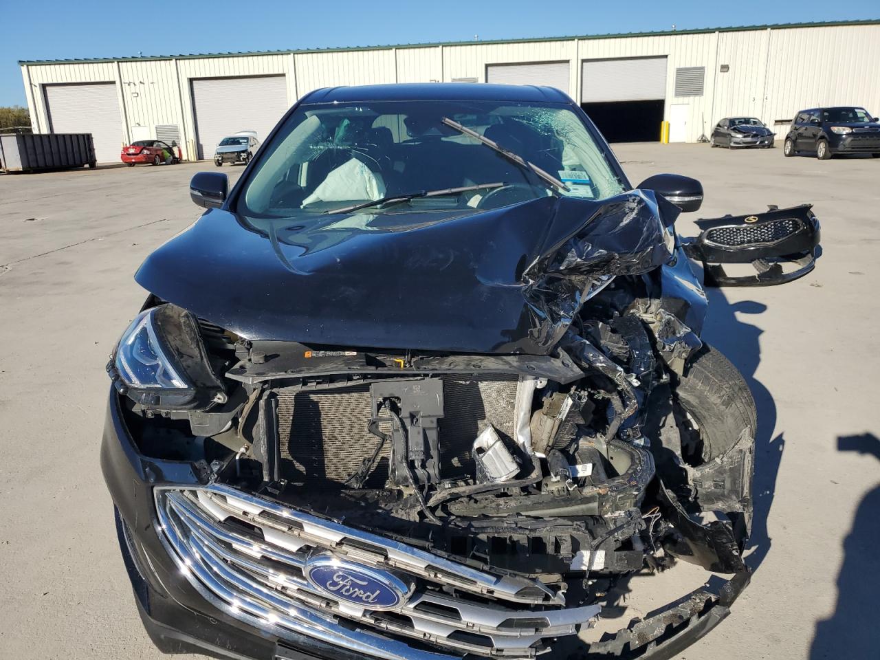 2022 Ford Edge VIN 2FMPK4K90NBA62897 Copart auction photo, front end damage thumbnail 5