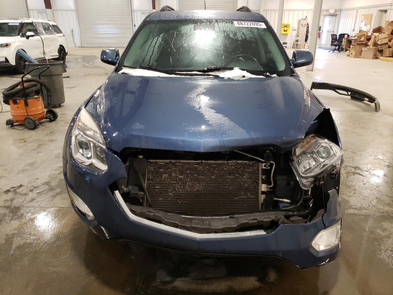 2016 Chevrolet Equinox VIN 2GNFLFEK4G6187038 Copart auction photo, front end / side damage thumbnail 5