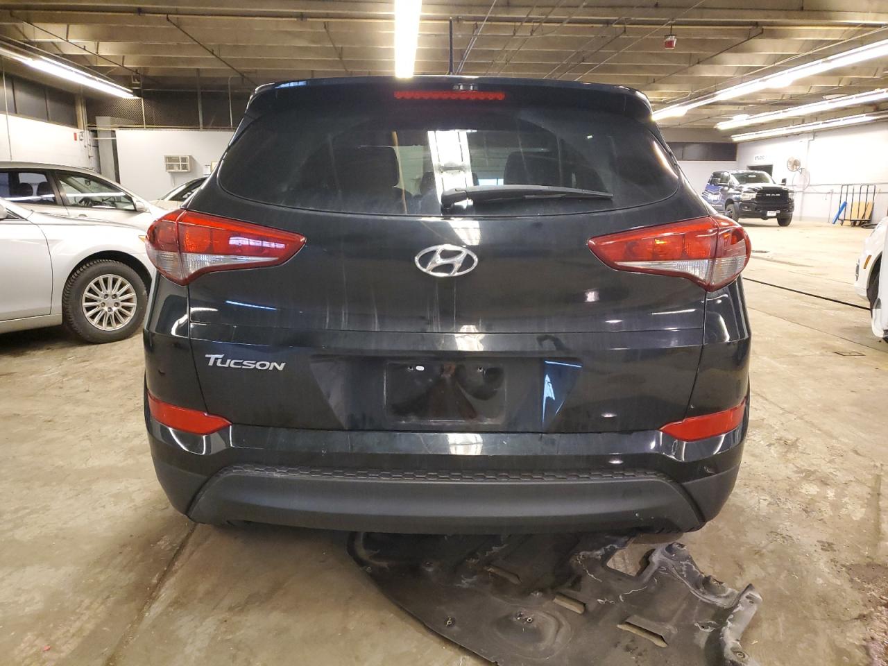 2018 Hyundai Tucson VIN KM8J23A42JU657146 Copart auction photo, front end / mechanical damage thumbnail 6