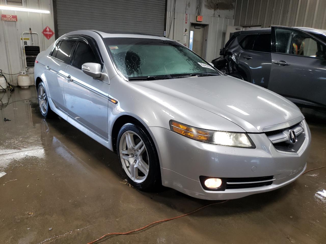 2008 Acura TL VIN 19UUA66228A016931 Copart auction photo, side / rear end damage thumbnail 4