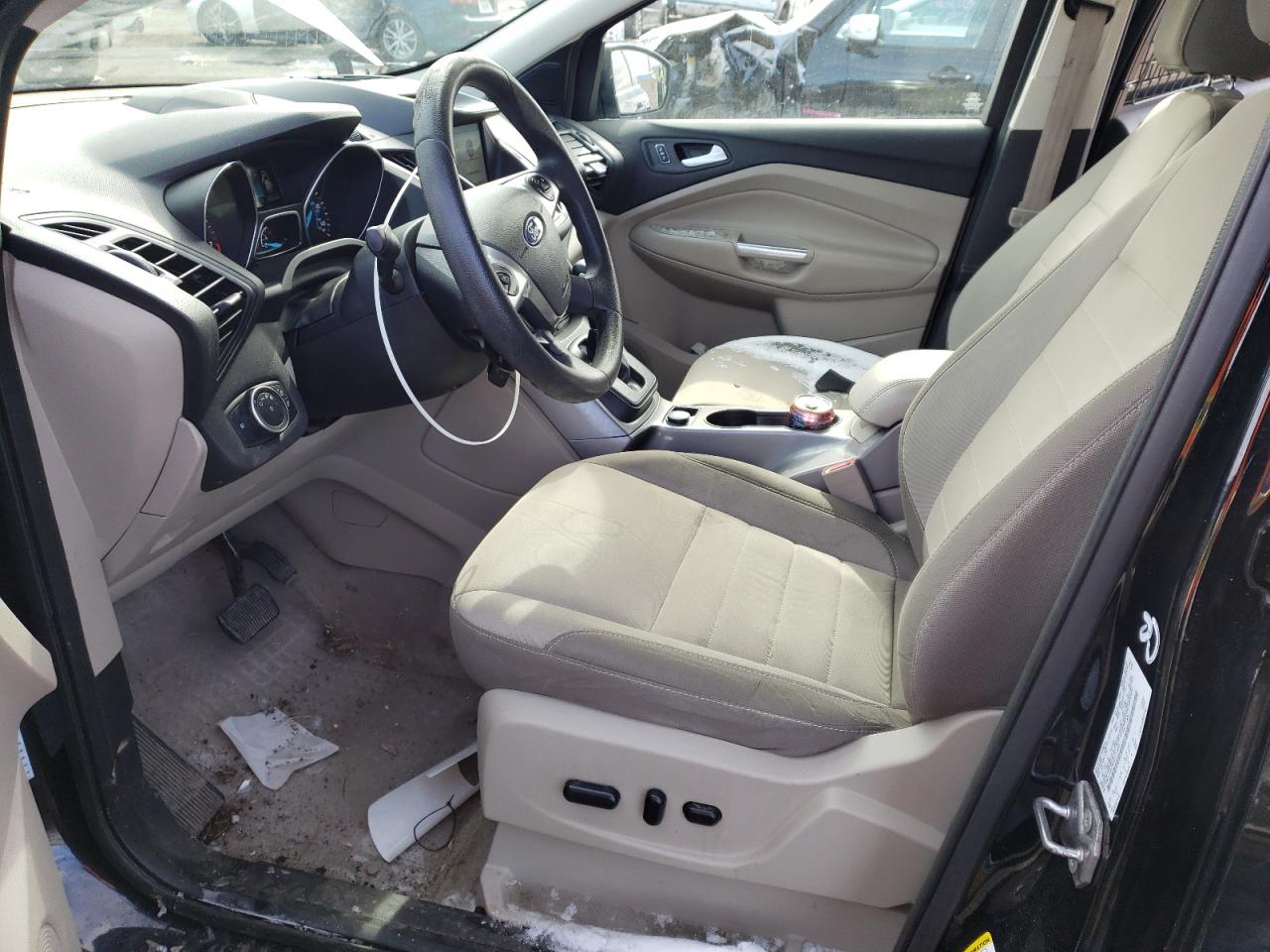 2016 Ford Escape VIN 1FMCU0GX6GUC01467 Copart auction photo, side / front end damage thumbnail 7