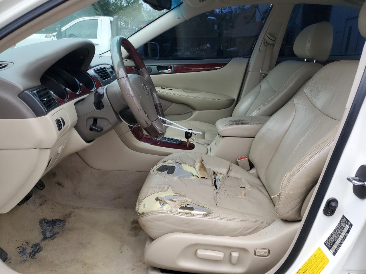 2003 Lexus ES VIN JTHBF30GX30140226 Copart auction photo, front end damage thumbnail 7