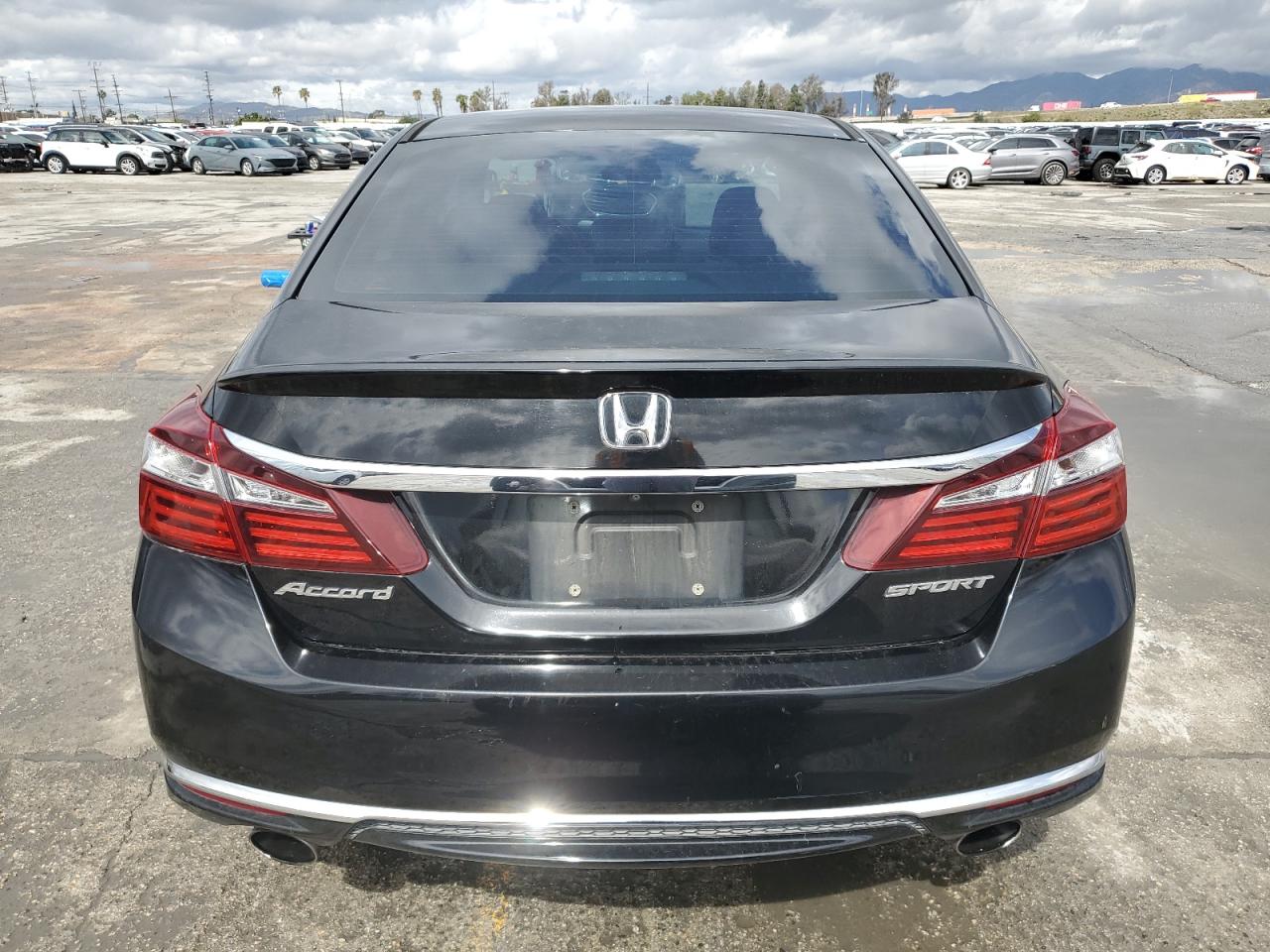 2016 Honda Accord VIN 1HGCR2F52GA121457 Copart auction photo, front end damage thumbnail 6