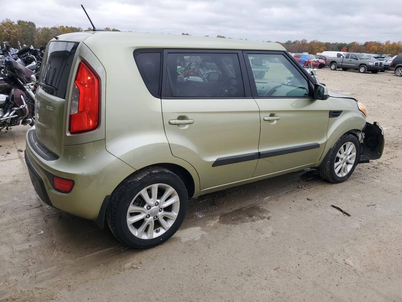 2013 KIA Soul VIN KNDJT2A61D7552081 Copart auction photo, front end damage thumbnail 3