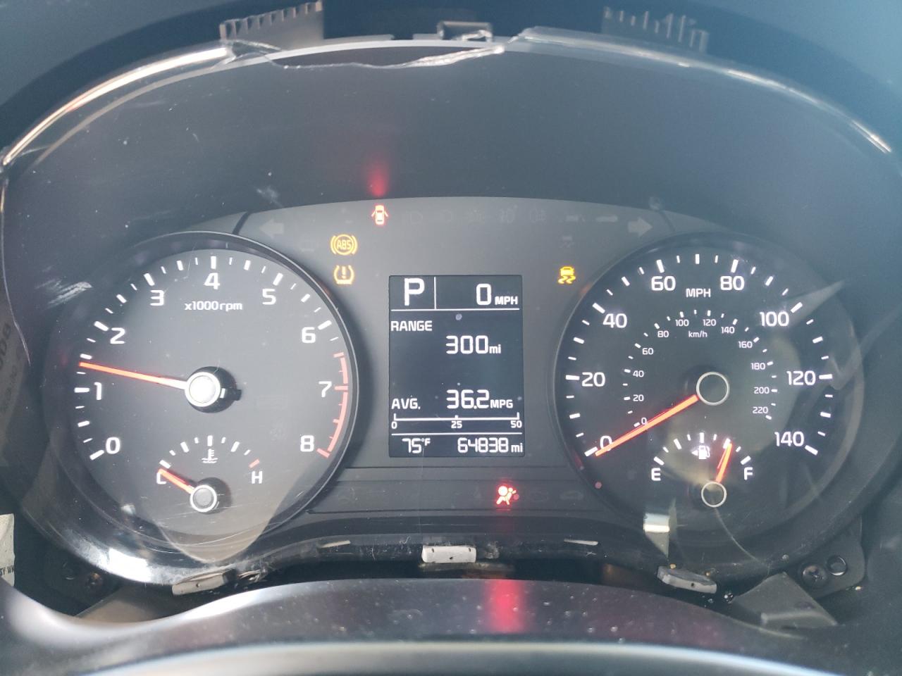 2020 KIA Rio VIN 3KPA24AD1LE312850 Copart auction photo, all over damage thumbnail 9
