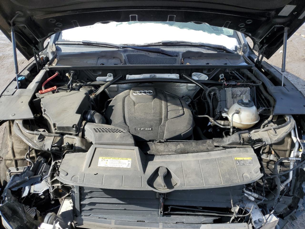 2018 Audi Q5 VIN WA1BNAFY0J2029706 Copart auction photo, front end / minor dent/scratches damage thumbnail 12