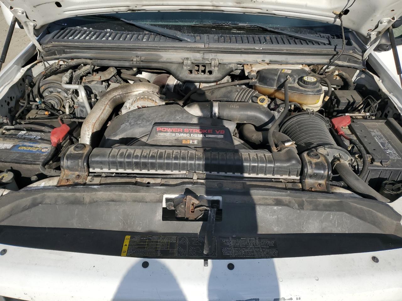 2007 Ford F250 VIN 1FTSW21PX7EA66891 Copart auction photo, all over damage thumbnail 11