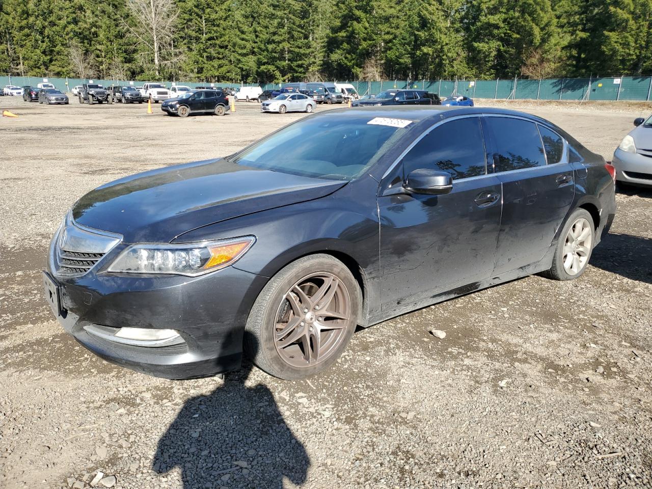 2014 Acura RLX VIN JH4KC1F33EC001347 - Copart auction photo