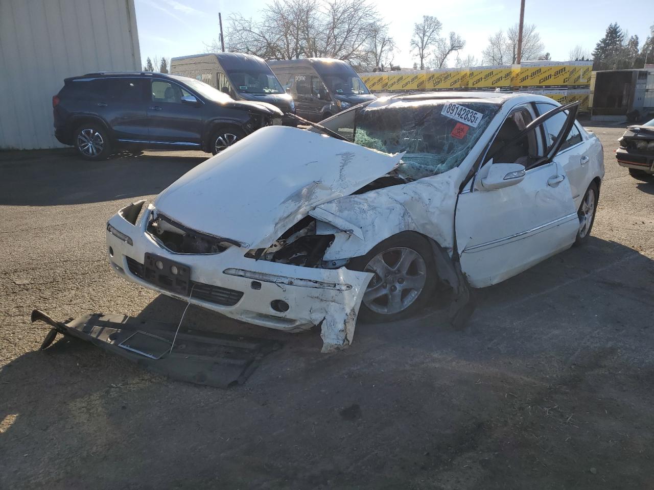 2005 Acura RL VIN JH4KB16575C011433