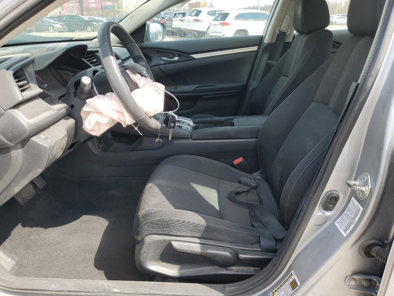 2017 Honda Civic VIN 19XFC2F58HE063995 Copart auction photo, front end damage thumbnail 7