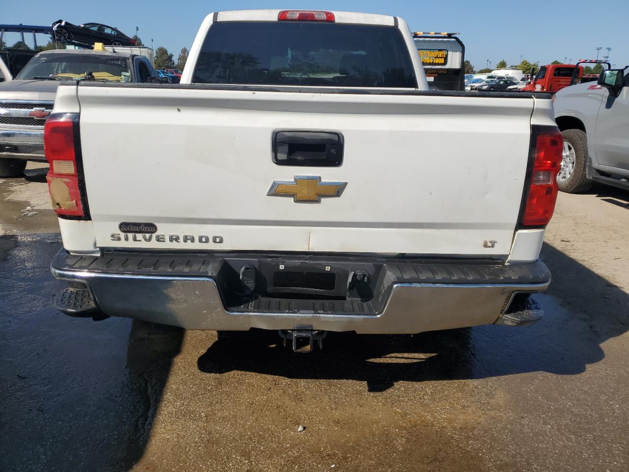 2015 Chevrolet Silverado VIN 3GCUKREC5FG219592 Copart auction photo, all over damage thumbnail 6