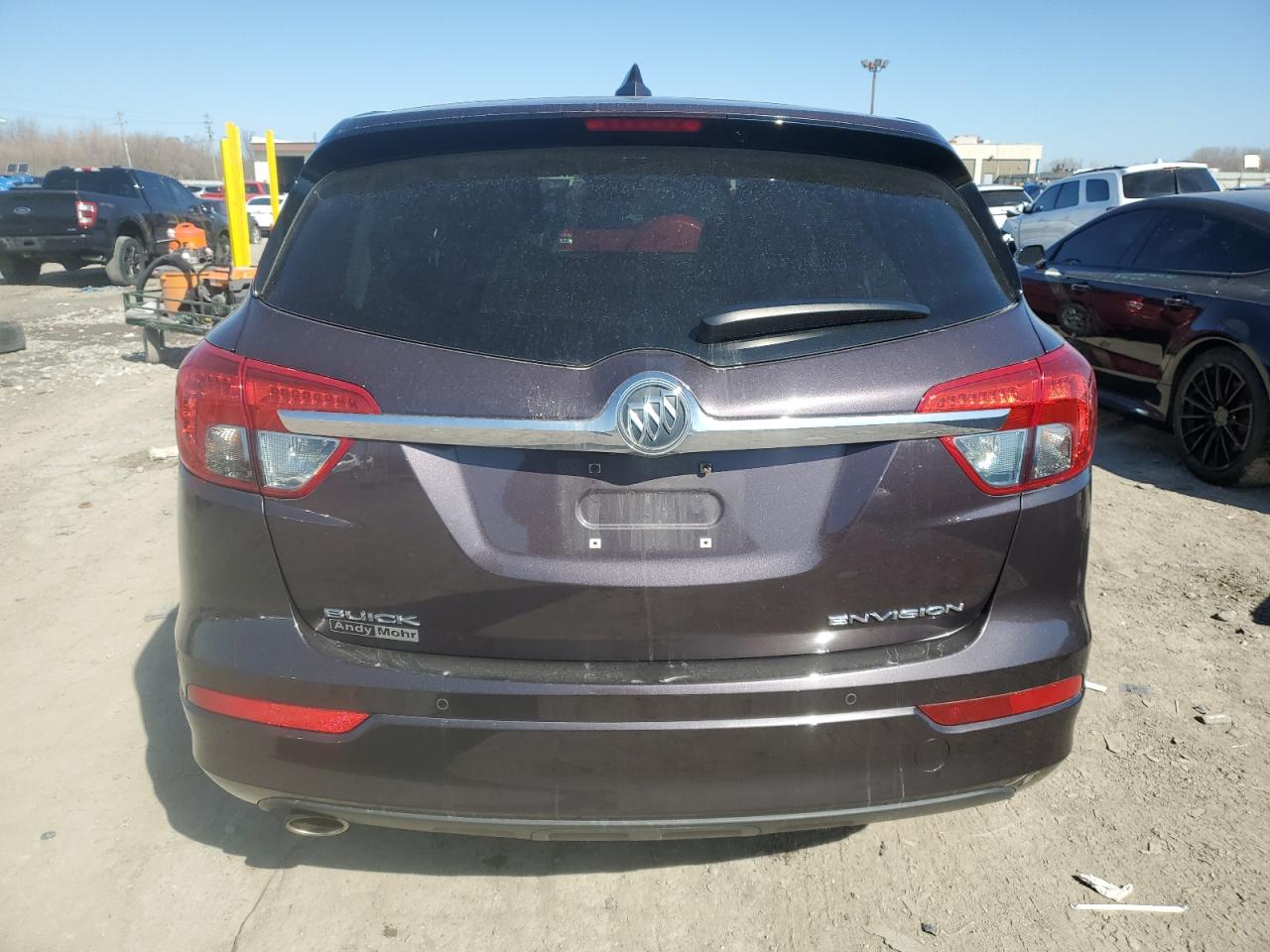 2017 Buick Envision VIN LRBFXASA9HD153965 Copart auction photo, side / minor dent/scratches damage thumbnail 6