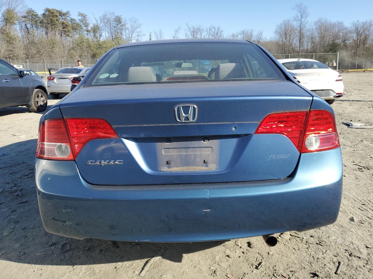 2007 Honda Civic VIN 1HGFA16587L093361 Copart auction photo, minor dent/scratches damage thumbnail 6