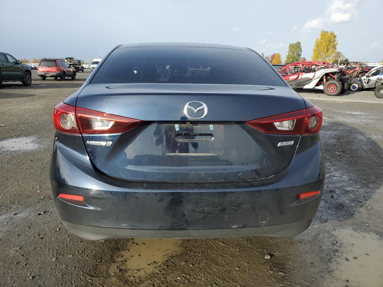 2018 Mazda 3 VIN 3MZBN1U78JM182436 Copart auction photo, side damage thumbnail 6