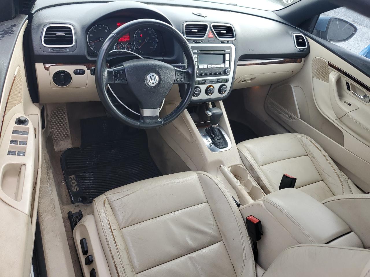 2009 Volkswagen Eos VIN WVWFA71F09V009624 Copart auction photo, side damage thumbnail 8