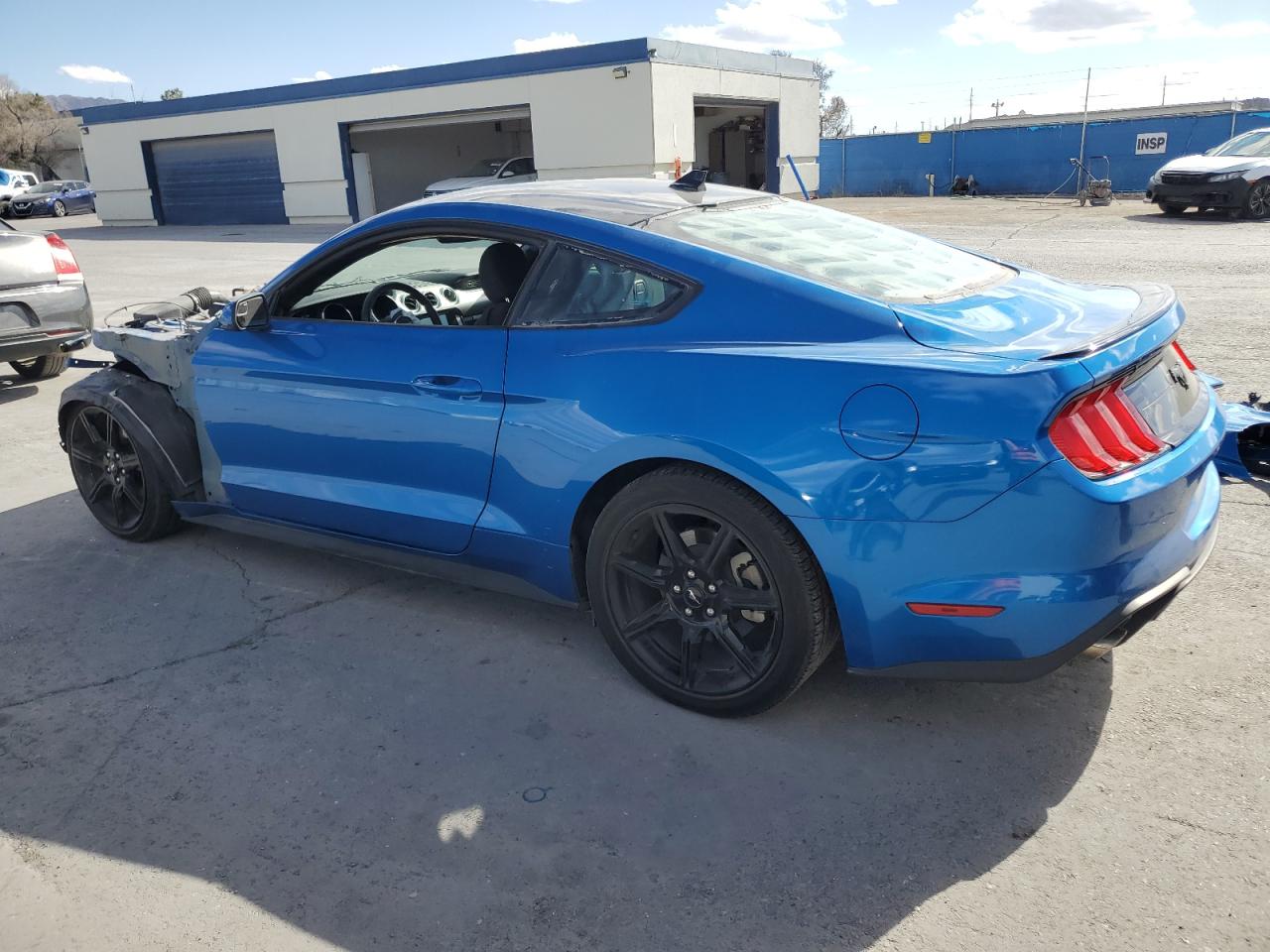 2020 Ford Mustang VIN 1FA6P8TH8L5150375 Copart auction photo, front end damage thumbnail 2