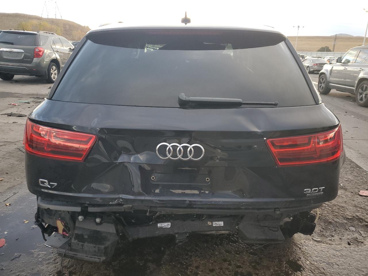 2017 Audi Q7 VIN WA1VAAF77HD027725 Copart auction photo, rear end / front end damage thumbnail 6