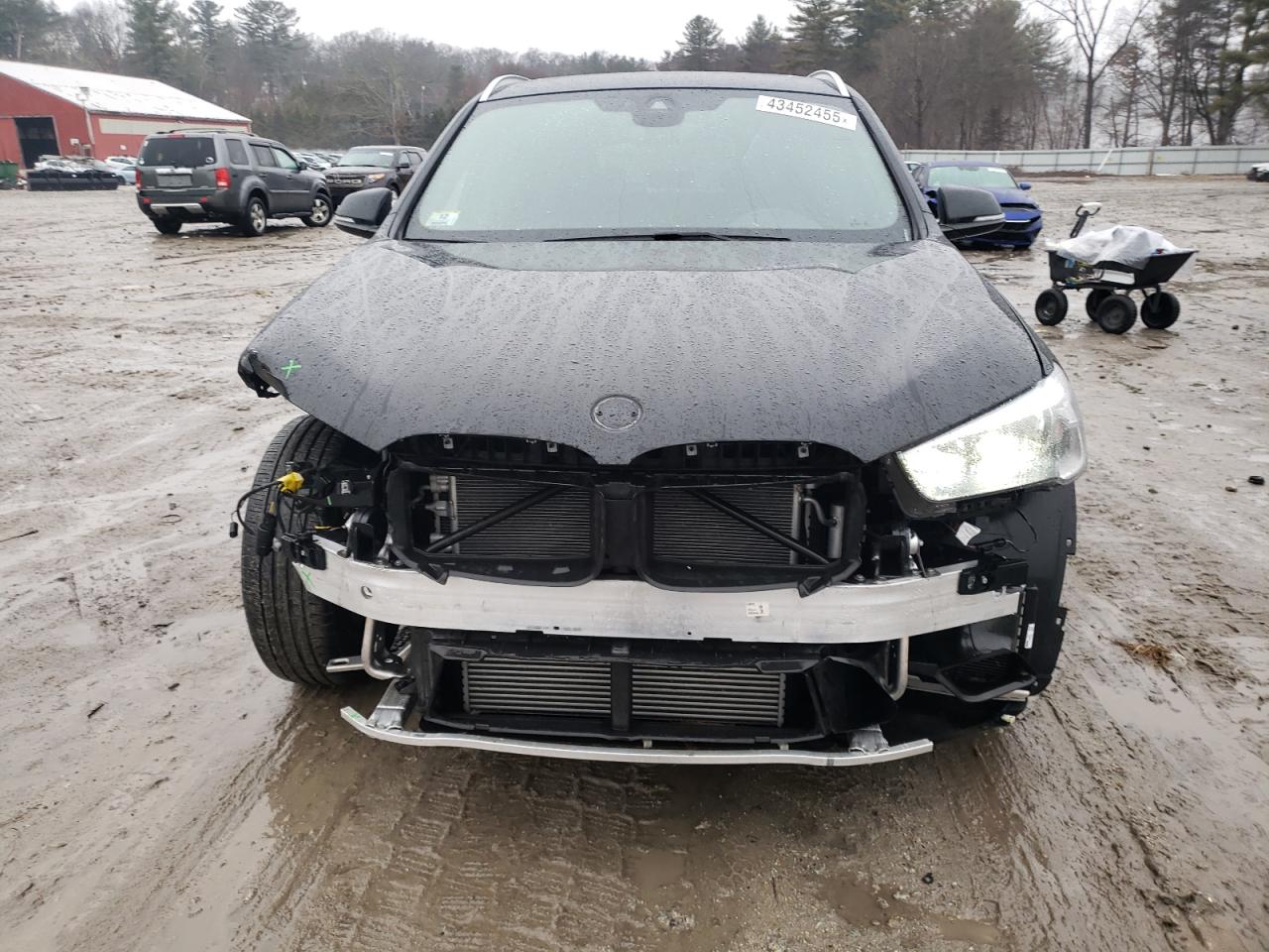 2021 BMW X1 VIN WBXJG9C09M5U19993 Copart auction photo, front end damage thumbnail 5