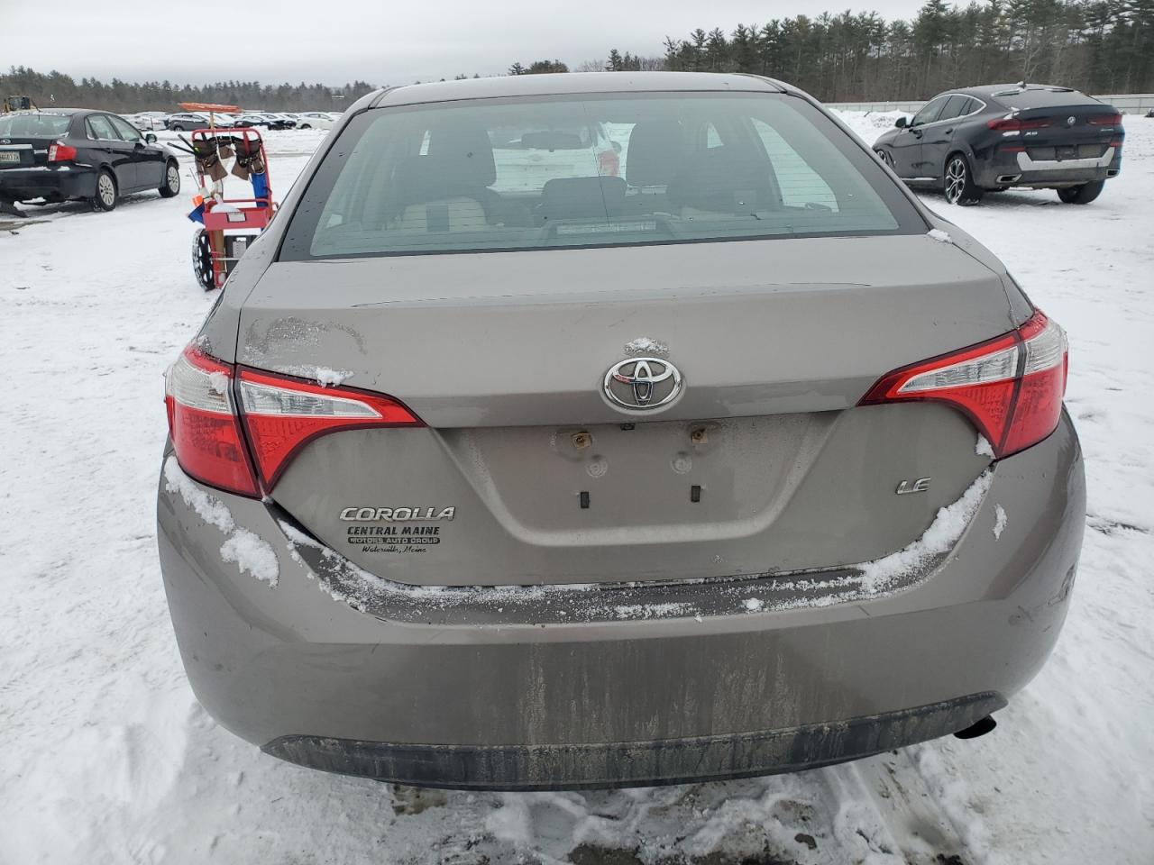2016 Toyota Corolla VIN 2T1BURHE9GC489287 Copart auction photo, front end damage thumbnail 6