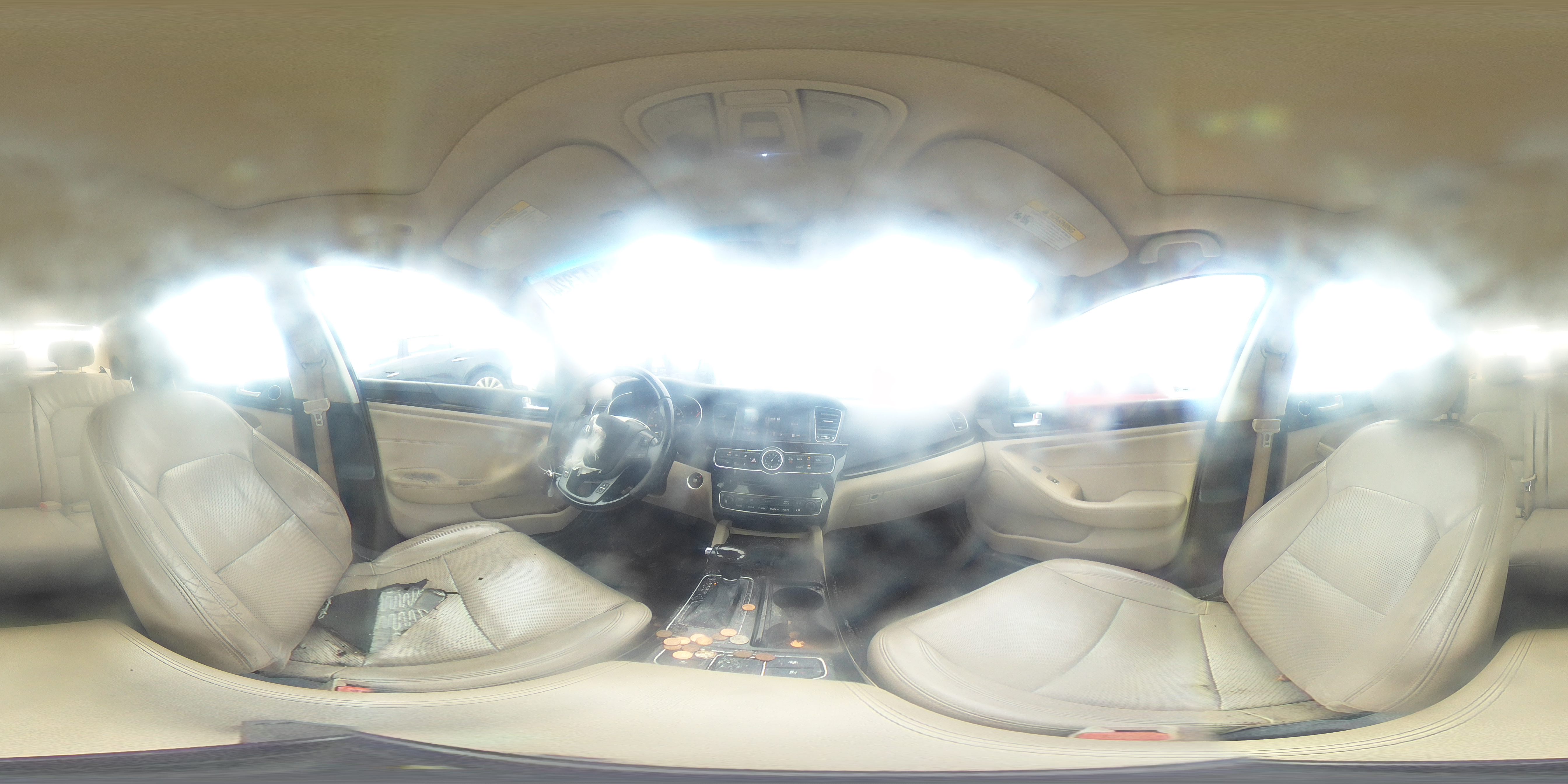 2015 KIA Cadenza VIN KNALN4D76F5185046 Copart auction photo, front end damage thumbnail 12