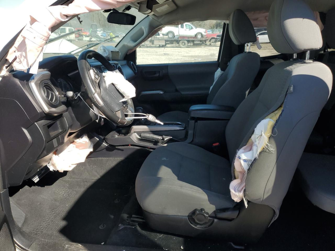 2017 Toyota Tacoma VIN 5TFSX5ENXHX056780 Copart auction photo, front end damage thumbnail 7