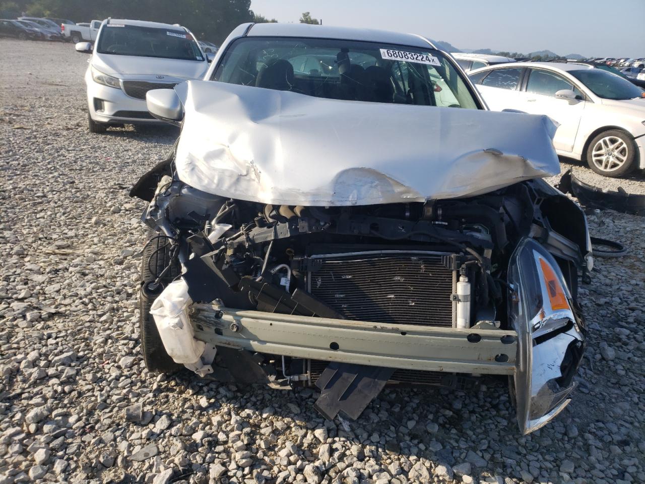 2018 Nissan Versa VIN 3N1CN7AP3JL887538 Copart auction photo, front end damage thumbnail 5