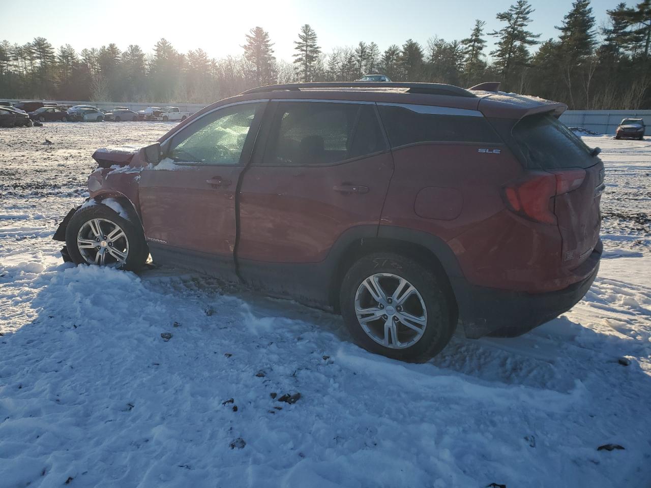 2020 GMC Terrain VIN 3GKALTEVXLL182755 Copart auction photo, front end damage thumbnail 2