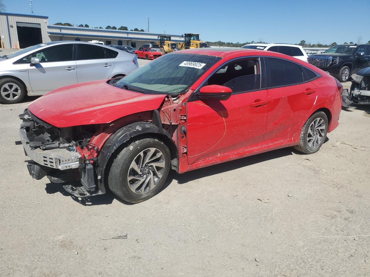 2018 Honda Civic VIN 2HGFC2F74JH556909