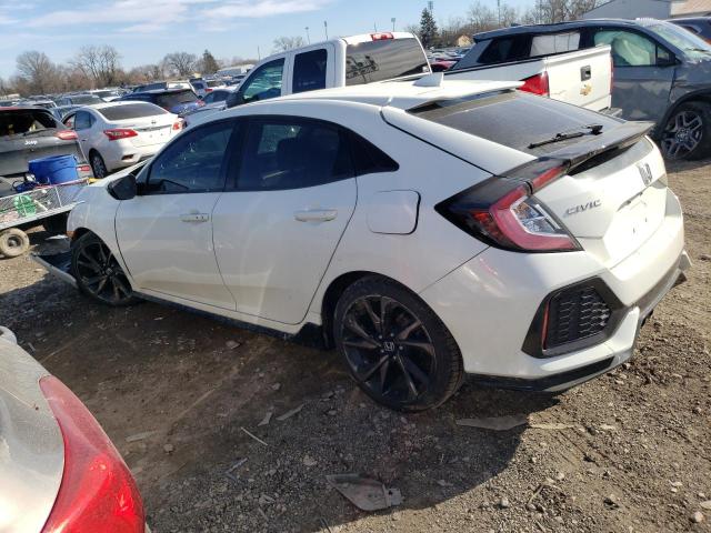 2018 Honda Civic VIN SHHFK7H98JU223694 Copart auction photo, front end / minor dent/scratches damage thumbnail 2