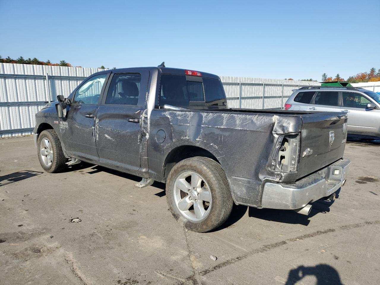 2019 RAM 1500 VIN 1C6RR7LT8KS593455 Copart auction photo, rollover / all over damage thumbnail 2